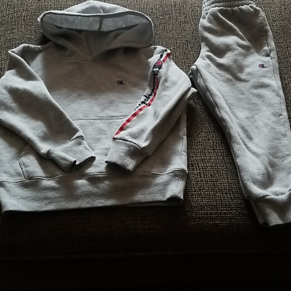 Champion Hoodie and Sweater Pant Set